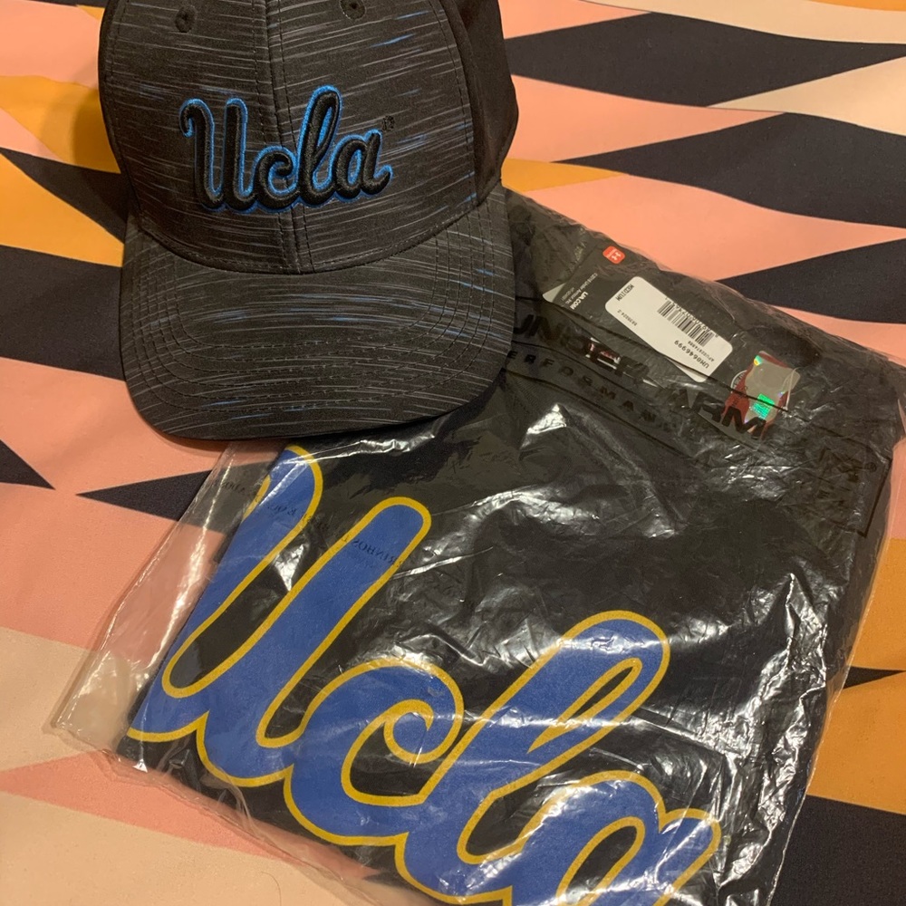 Bundle of UCLA hat & shirt.
